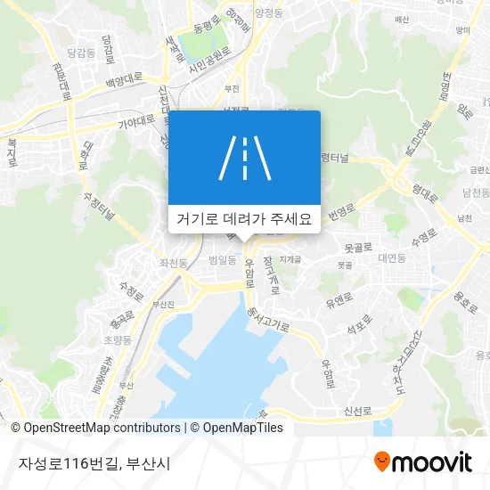 자성로116번길 지도