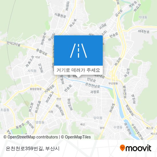 온천천로359번길 지도