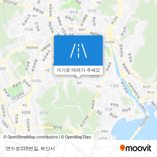 연수로225번길 지도