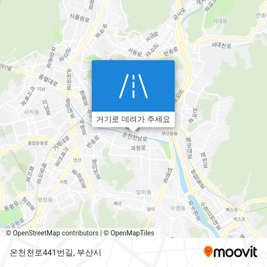 온천천로441번길 지도