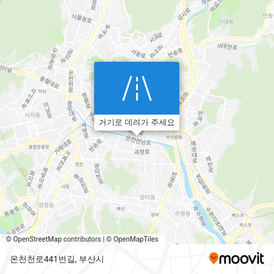 온천천로441번길 지도