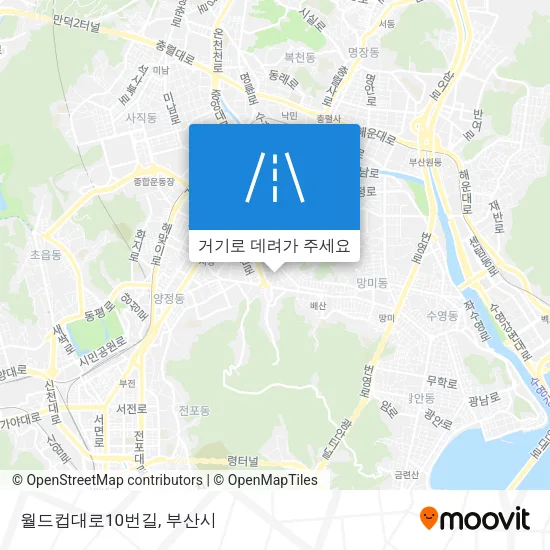 월드컵대로10번길 지도