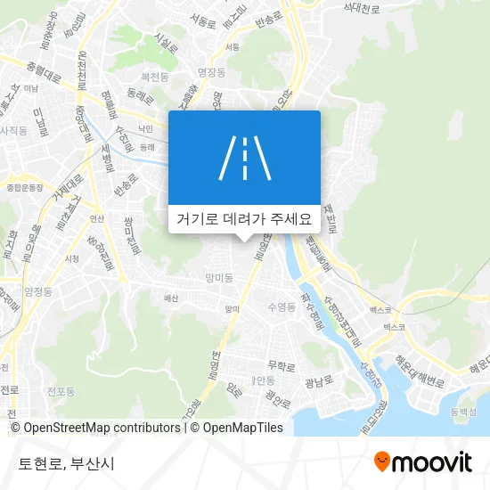 토현로 지도