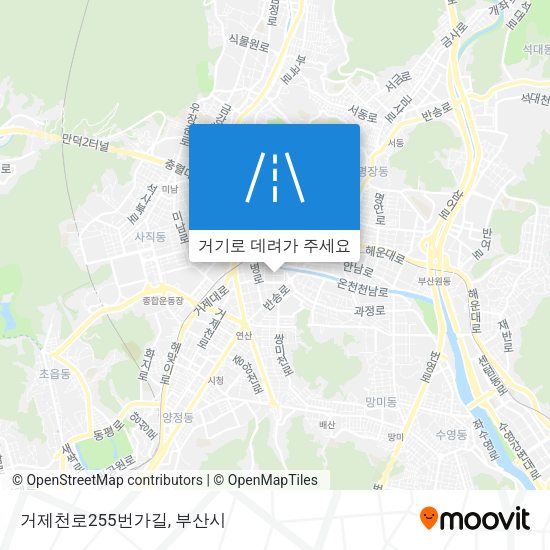 거제천로255번가길 지도