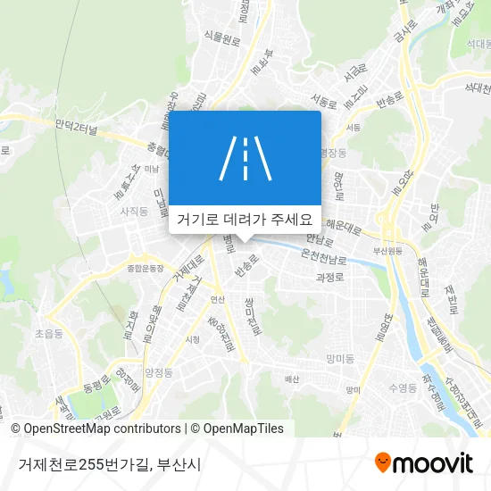 거제천로255번가길 지도