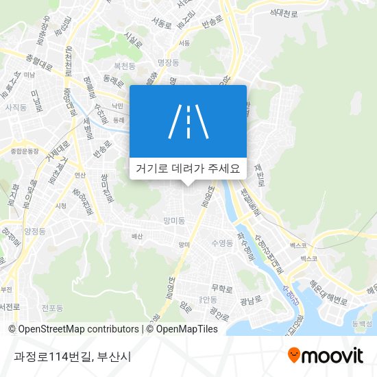 과정로114번길 지도