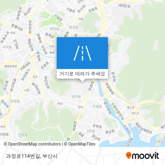 과정로114번길 지도