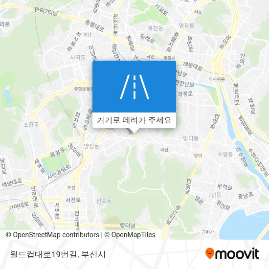 월드컵대로19번길 지도