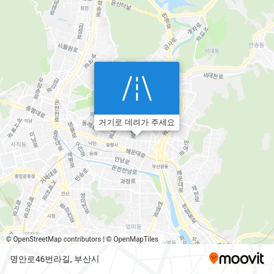 명안로46번라길 지도