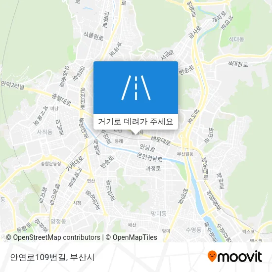 안연로109번길 지도