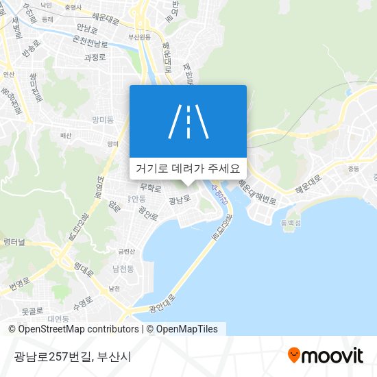 광남로257번길 지도