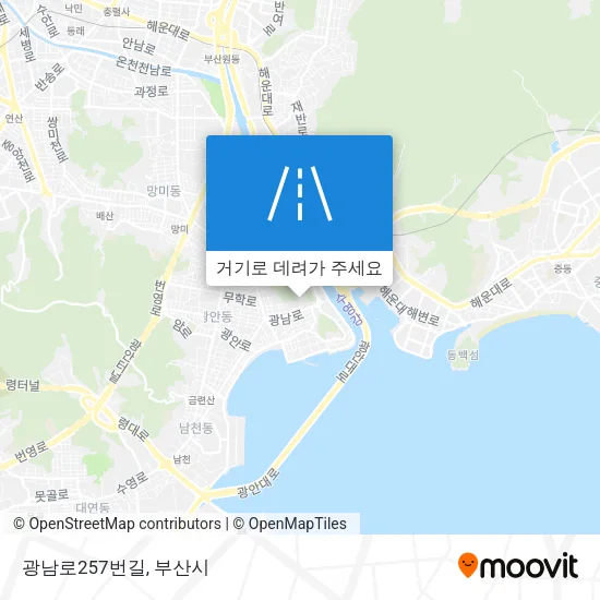 광남로257번길 지도