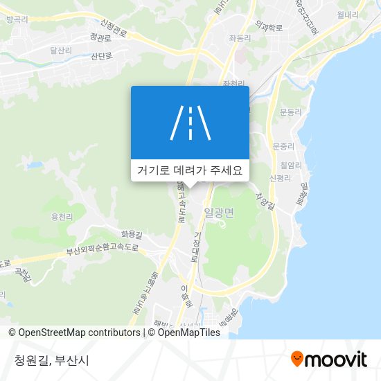 청원길 지도