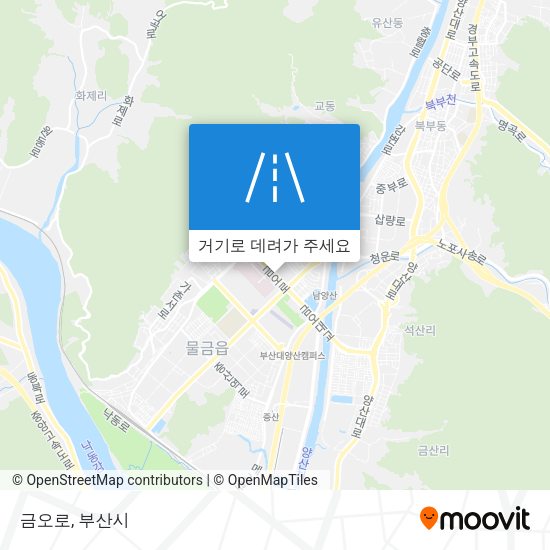 금오로 지도