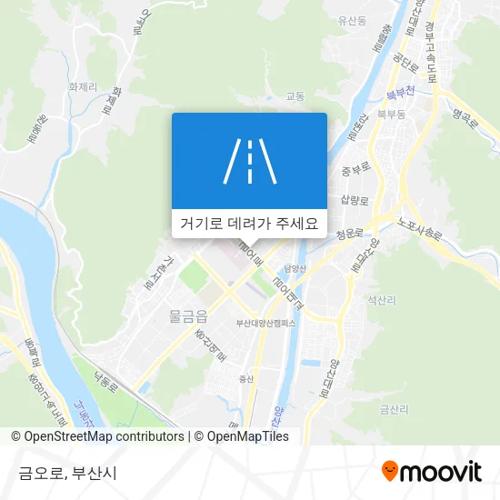 금오로 지도