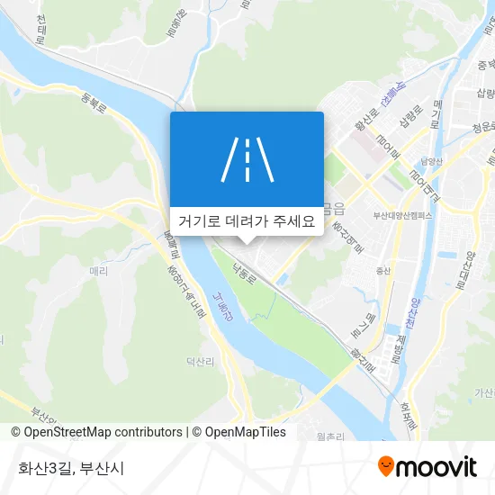 화산3길 지도