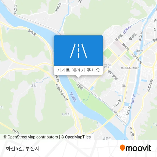 화산5길 지도