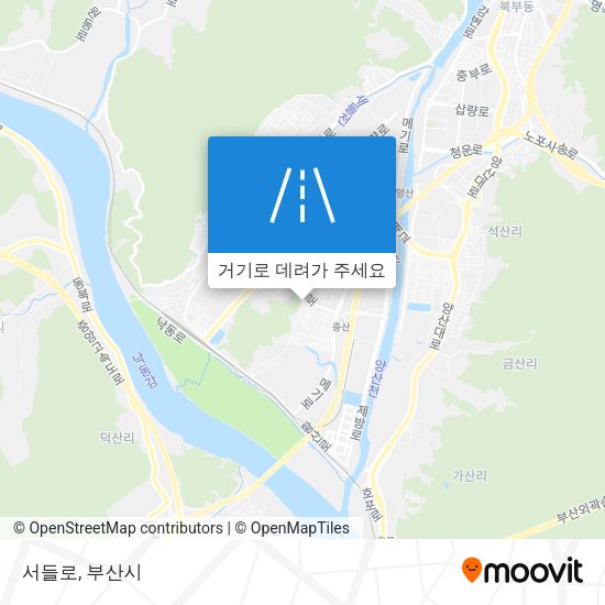 서들로 지도