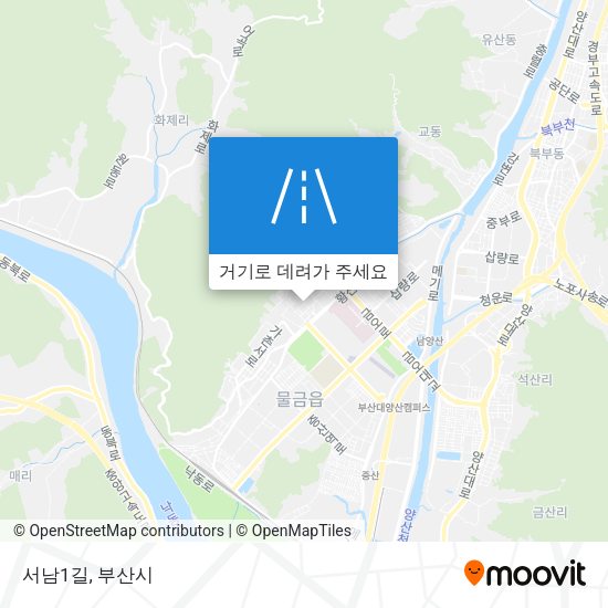 서남1길 지도