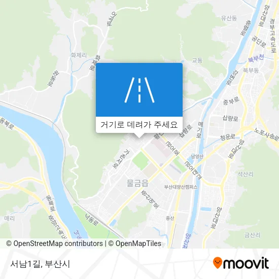 서남1길 지도