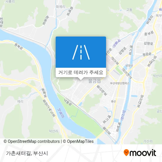 가촌새터길 지도