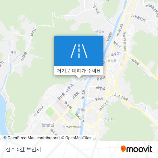 신주 5길 지도