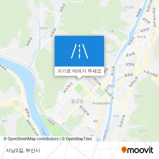 서남2길 지도