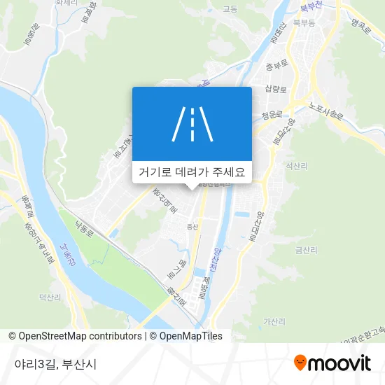 야리3길 지도