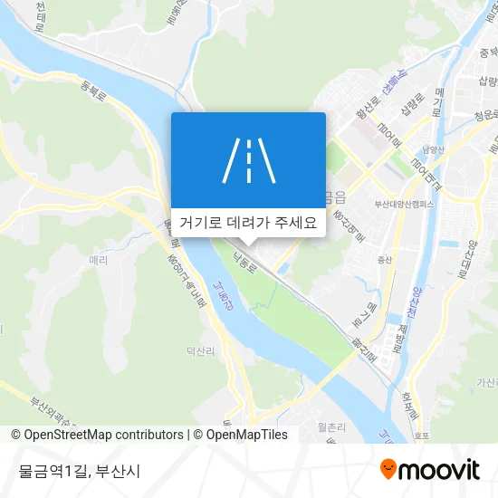 물금역1길 지도