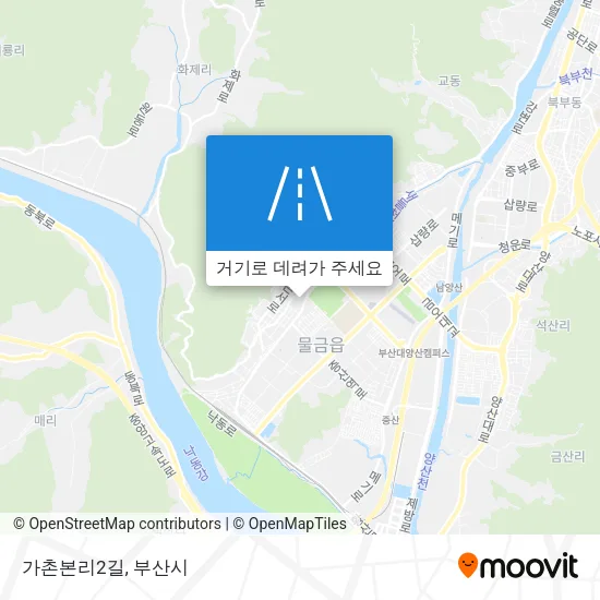 가촌본리2길 지도
