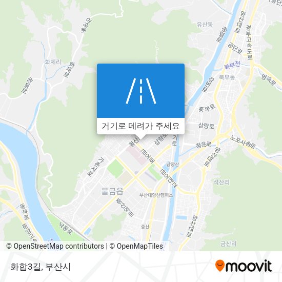 화합3길 지도