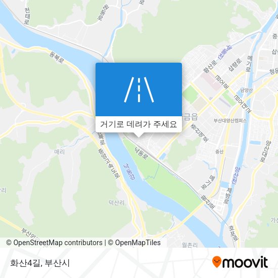 화산4길 지도