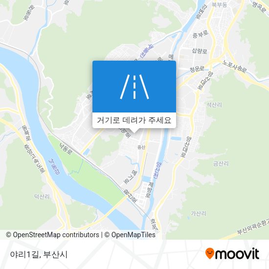 야리1길 지도