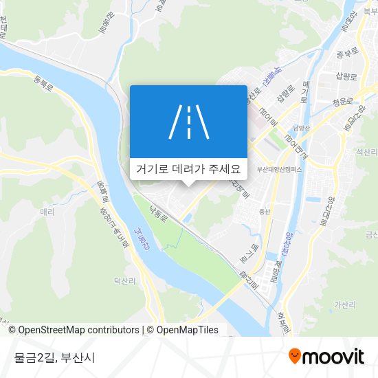 물금2길 지도