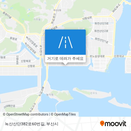 녹산산단382로60번길 지도
