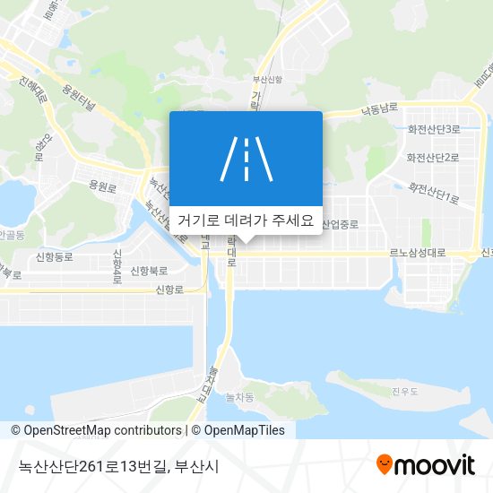녹산산단261로13번길 지도