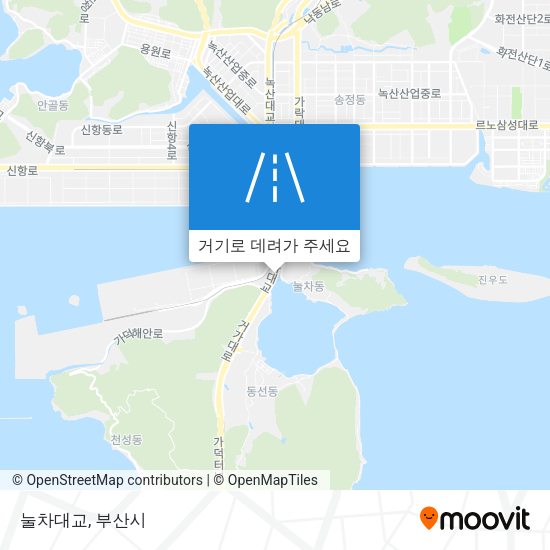 눌차대교 지도