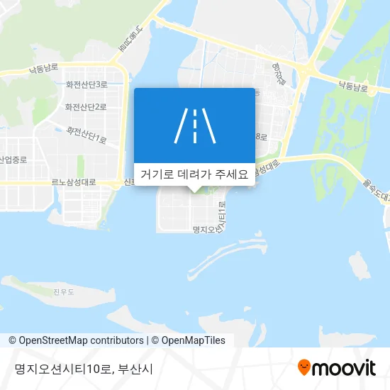 명지오션시티10로 지도