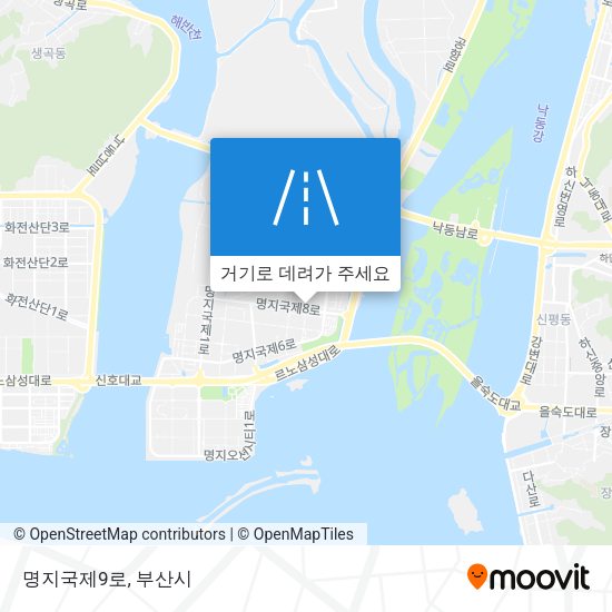 명지국제9로 지도