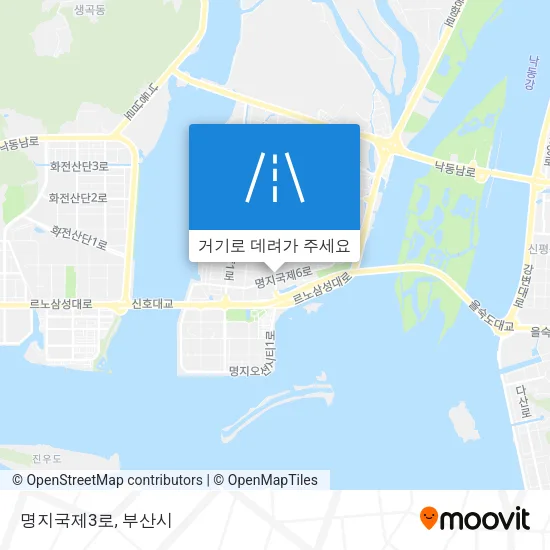 명지국제3로 지도