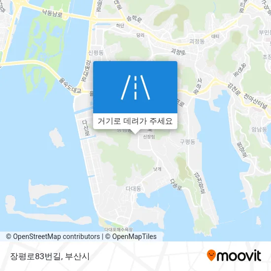 장평로83번길 지도