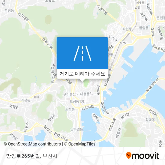 망양로265번길 지도