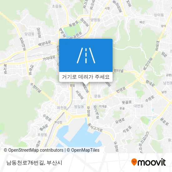 남동천로76번길 지도