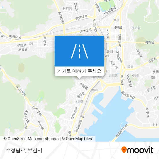 수성남로 지도