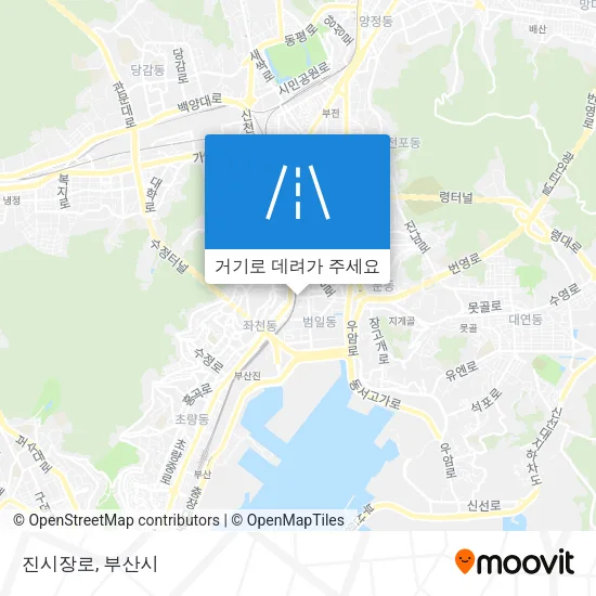 진시장로 지도