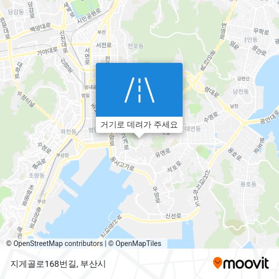 지게골로168번길 지도