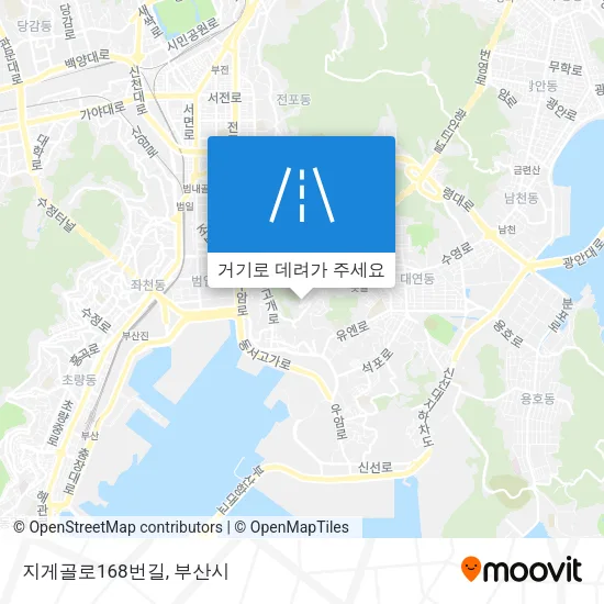 지게골로168번길 지도
