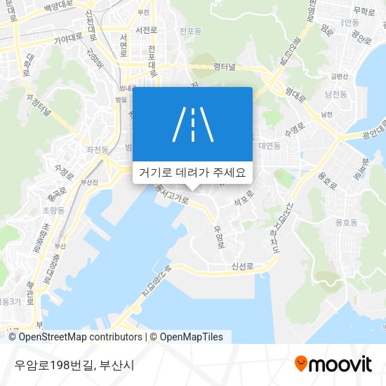 우암로198번길 지도