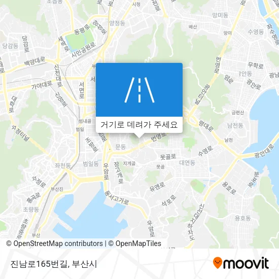 진남로165번길 지도