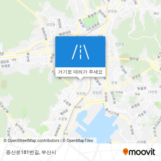 증산로181번길 지도